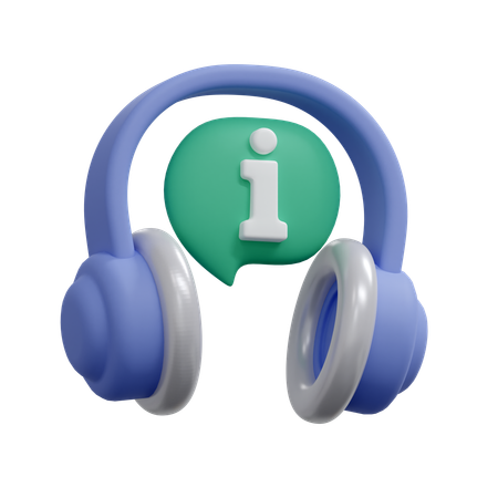 Information Helpdesk  3D Icon