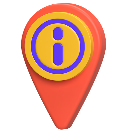 Information Marker  3D Icon