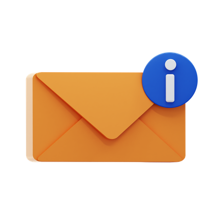 Information Message  3D Icon