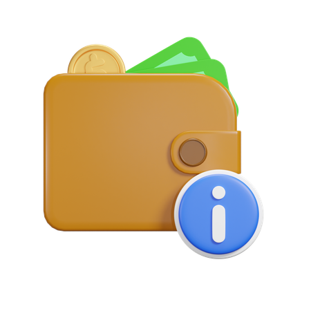 Information Payment  3D Icon