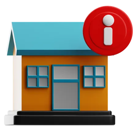 Information Point  3D Icon