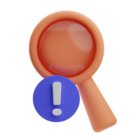 Information Search 3D Icon