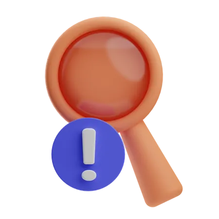 Information Search 3D Icon
