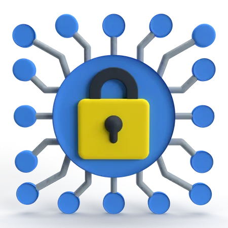 Information Security  3D Icon