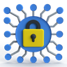 information security 3d logo