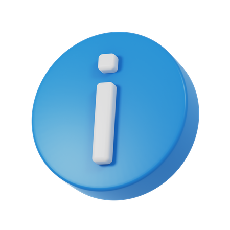 Information Symbol  3D Icon