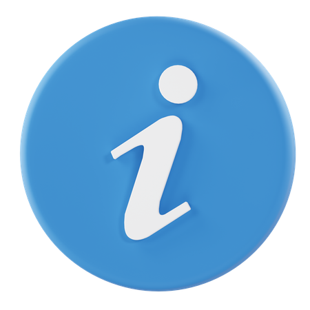 Information  3D Icon