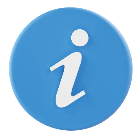 Information  3D Icon