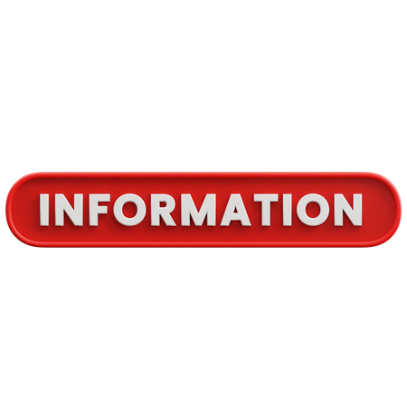 Information  3D Icon