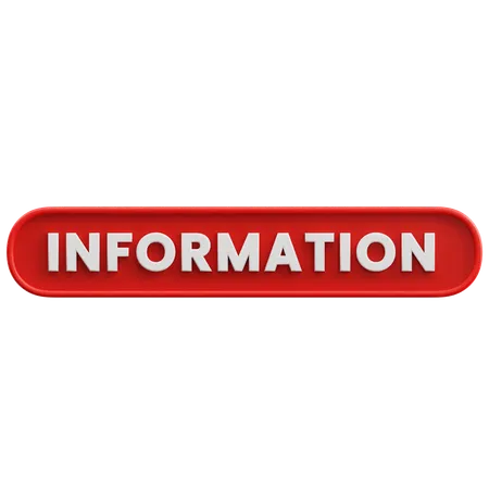 Information  3D Icon