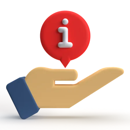 Information  3D Icon