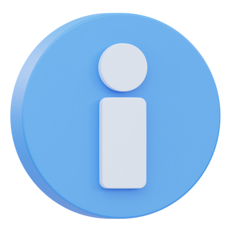 Information  3D Icon