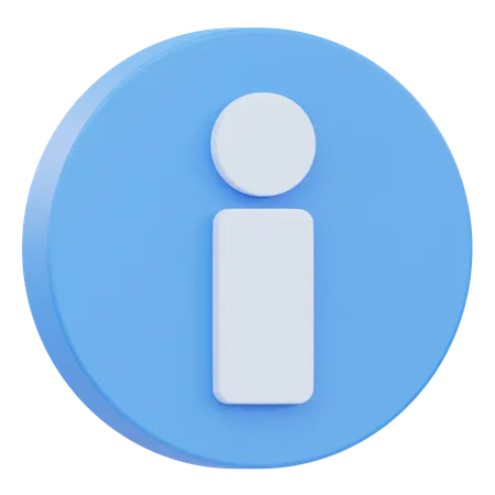 Information  3D Icon