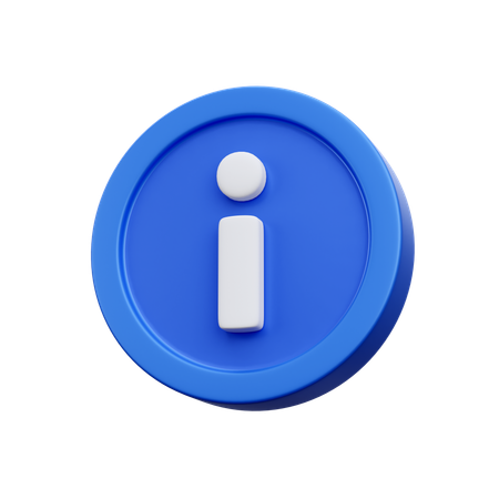 Information  3D Icon