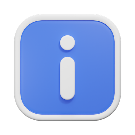 Information  3D Icon