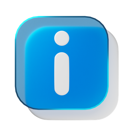 Information  3D Icon