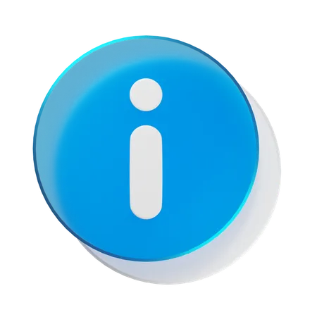 Information  3D Icon