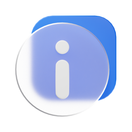 Information  3D Icon