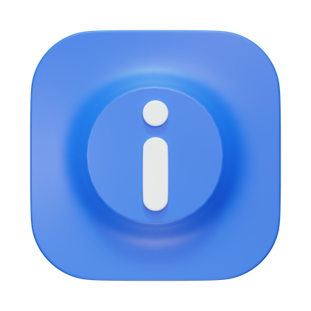 Information  3D Icon