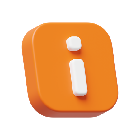 Information  3D Icon