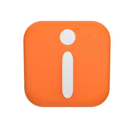 Information  3D Icon