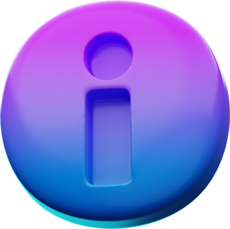 Information  3D Icon