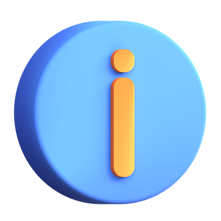 Information  3D Icon