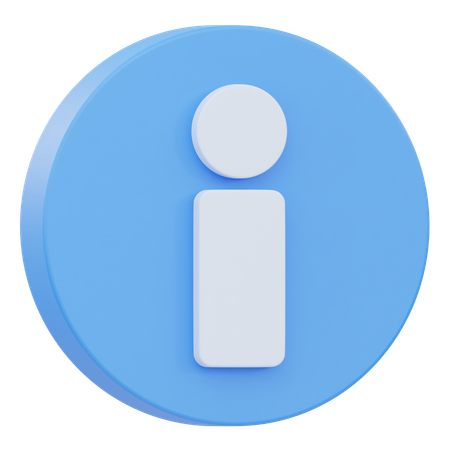 Information  3D Icon