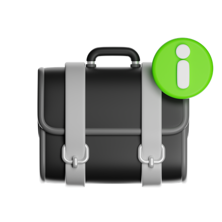Informations d'affaires  3D Icon