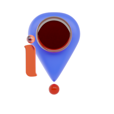 Information de Lieu  3D Icon