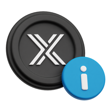Informations immuables  3D Icon