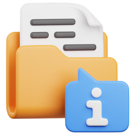 Informations sur le dossier  3D Icon