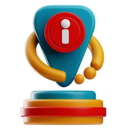 Informations sur le service client  3D Icon