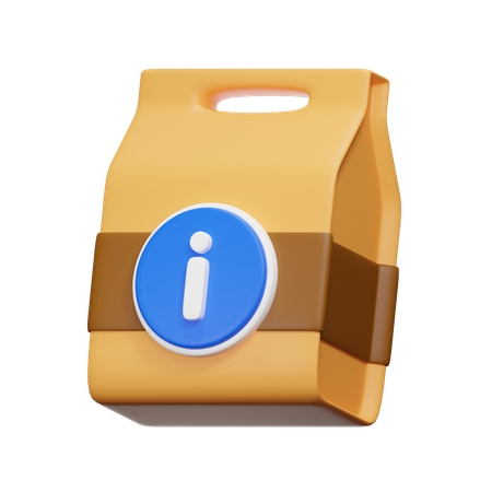 Informations sur les aliments  3D Icon
