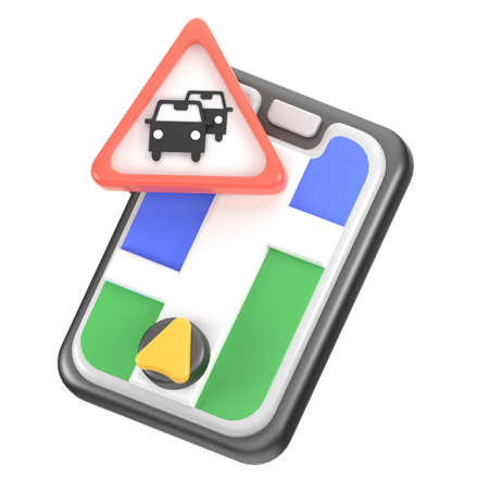 Informations routières  3D Icon