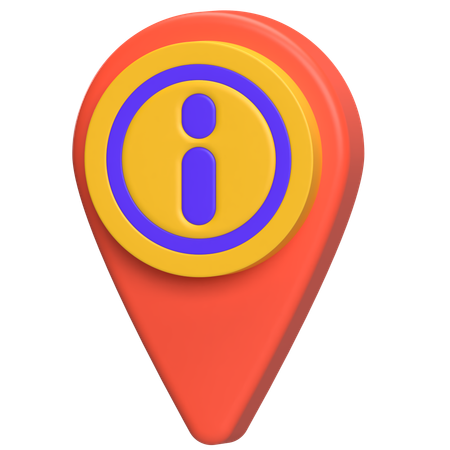 Informationsmarker  3D Icon