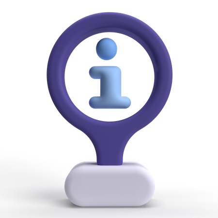 Informationsstelle  3D Icon