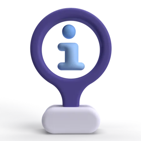 Informationsstelle  3D Icon