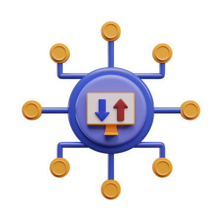 Informatique omniprésente  3D Icon