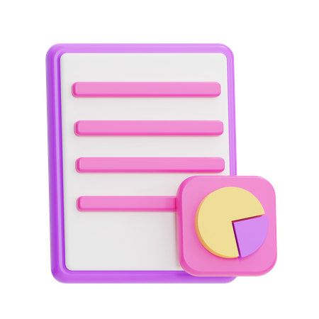 Informe analítico  3D Icon
