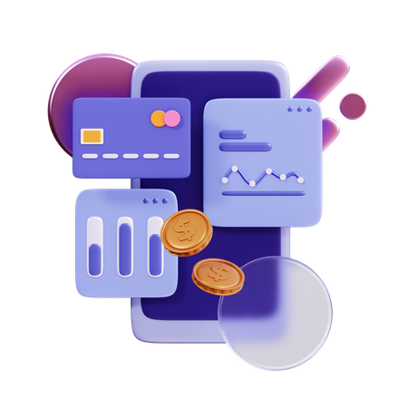 Informe analítico de pago  3D Icon