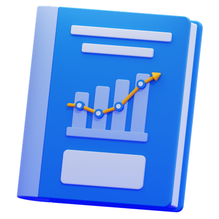 Reporte anual  3D Icon