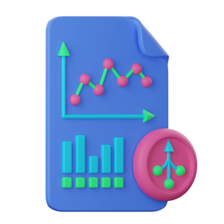 Consolidación de informes  3D Icon