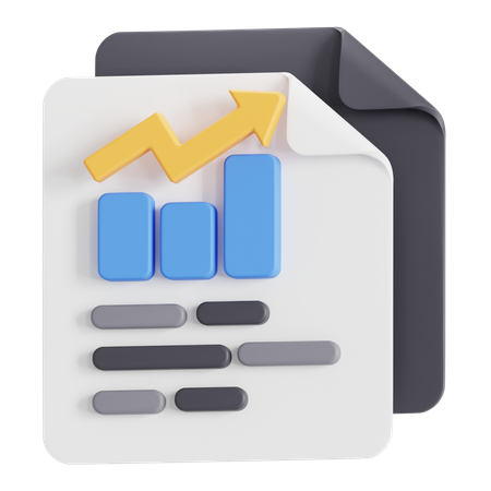 Informe de datos  3D Icon