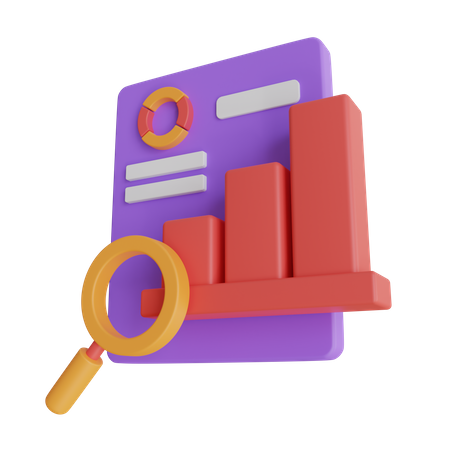 Informe de datos  3D Icon