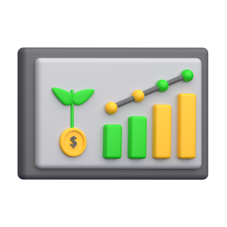 Informe de inversión  3D Icon