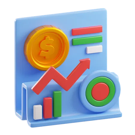 Informe de inversión  3D Icon