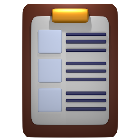 Informe de maratón  3D Icon