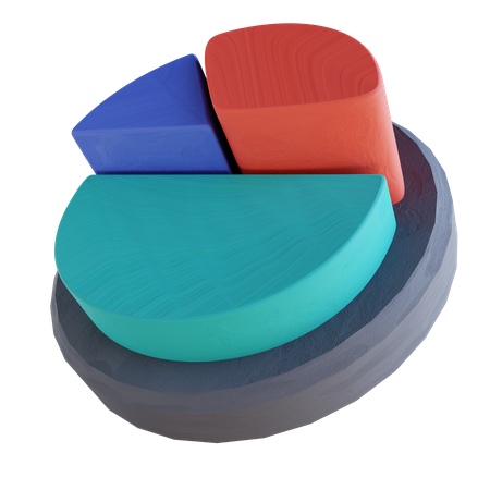 Reporte de negocios  3D Illustration