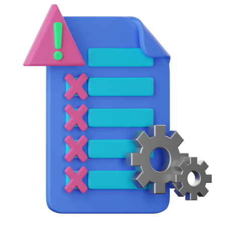 Reportar error  3D Icon